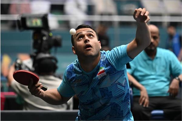 بازی‌های کشورهای اسلامی ریاض؛صعود هدایی به یک‌چهارم‌نهایی مسابقات تنیس‌روی‌میز