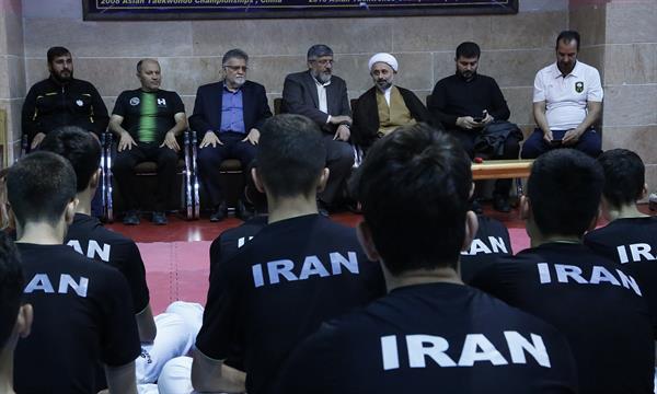 با حضور حجت الاسلام نقویان صورت گرفت؛بدرقه تیم‌های ملی‌تکواندو اعزامی به رقابت‌های قاره کهن