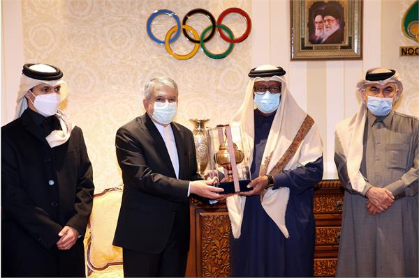 دیدار ریاست کمیته ملی المپیک با هیئت ورزشی کشور قطر 8