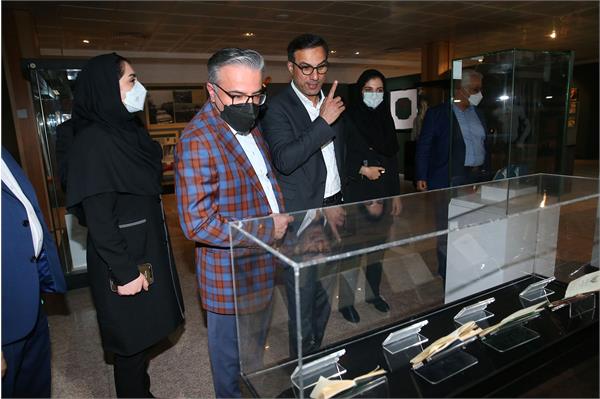 بازدید ریاست اتاق بازرگانی ایران و قطر از موزه ملی ورزش 7