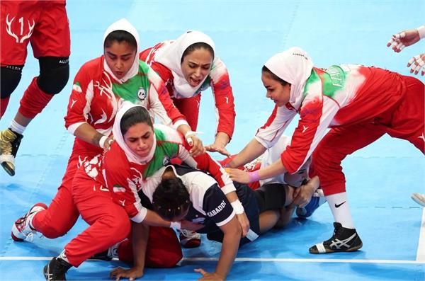تیم ملی ایران فینالیست مسابقات کبدی بانوان قهرمانی آسیا شد