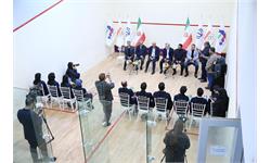 بازدید دبیرکل کمیته ملی المپیک از اردو اسکواش 13