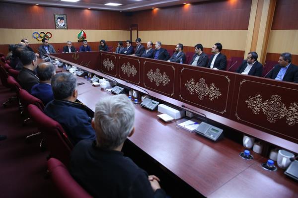 جلسه تودیع و معارفه حوزه ریاست کمیته ملی المپیک 6