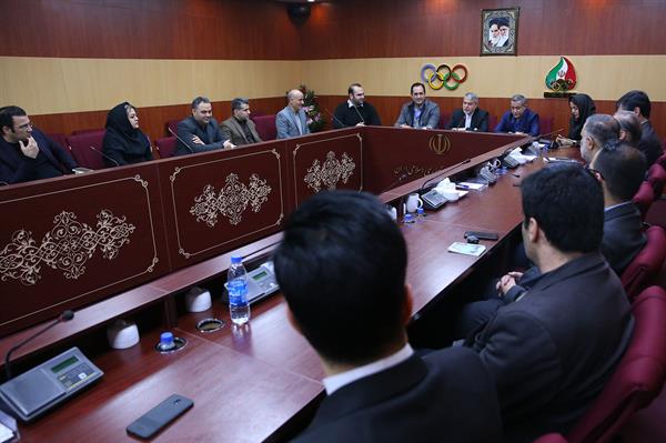 جلسه تودیع و معارفه حوزه ریاست کمیته ملی المپیک 3