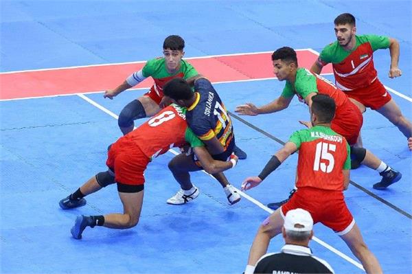 بازی های آسیایی جوانان بحرین ۲۰۲۵؛ صعود پسران کبدی ایران به فینال