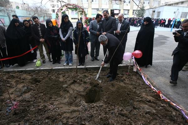 به مناسبت آغاز هفته درختکاری؛برگزاری مراسم درختکاری از سوی کمیسیون ورزش و محیط زیست کمیته ملی المپیک