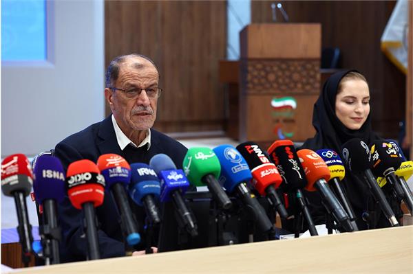 کنفرانس مطبوعاتی عضویت ثریا آقایی در کمیته بین المللی المپیک 22