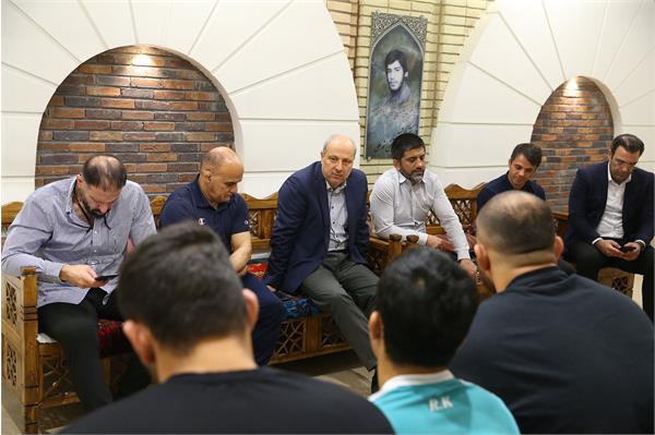 بازدید دبیرکل کمیته ملی المپیک از اردو کشتی آزاد و فرنگی 3