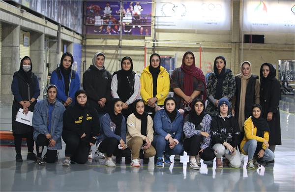 جهت حضور در مسابقات آسیایی و جهانی:اعضای تیم ملی کوراش بانوان تست دادند