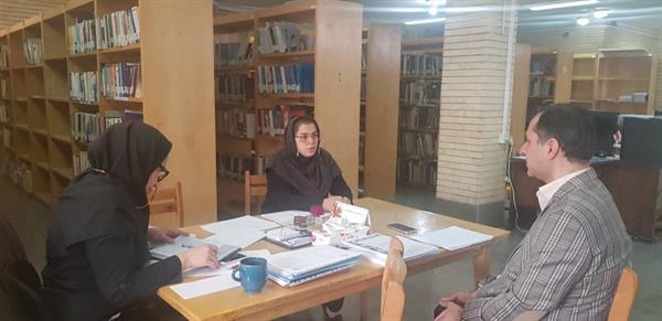 جلسه با مهندس عبیری جهت نیازسنجی نرم افزار آذرسا