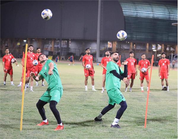تمرین تیم ملی امید فوتبال در کربلا 13