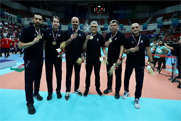 بازیهای کشورهای اسلامی-قونیه؛ سرمربی تیم ملی ب والیبال ایران: از روزی که شروع کردیم هدفی جز قهرمانی نداشتیم