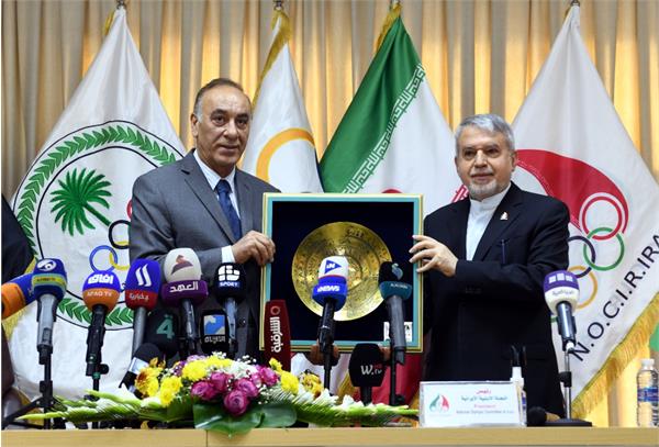 دیدارهای ریاست کمیته ملی المپیک در کشور عراق 17