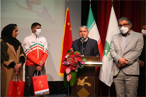 مراسم افتتاحیه نمایشگاه نقاشی بمناسبت المپیک زمستانی چین 13