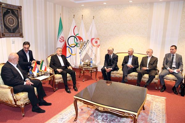 دیدار روسای کمیته ملی المپیک ایران و کرواسی 5