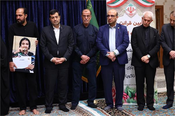مراسم اعطا پرچم و بدرقه پرچمداران اعزامی به بازیهای آسیایی آیچی ناگویا 20