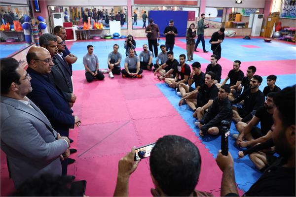 بازدید دبیرکل کمیته ملی المپیک از اردو تکواندو،کوراش و کاراته 55