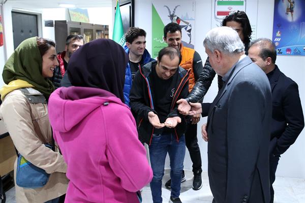 بازدید مسئولین کمیته ملی المپیک از فدراسیون های کوهنوردی،انجمن های ورزشی و ورزش های سه گانه 11