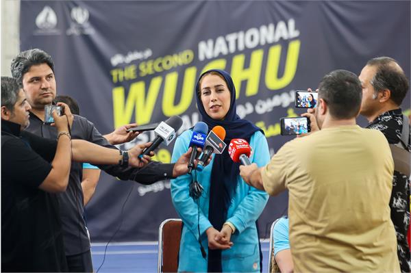 بازدید وزیر ورزش و جوانان و مسولان کمیته ملی المپیک  از اردو تیم ملی ووشو 18