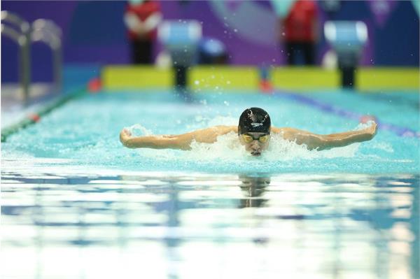 بازیهای کشورهای اسلامی ریاض؛مهدی‌زاده به‌ نیمه‌نهایی شنای ۵۰ متر قورباغه راه یافت