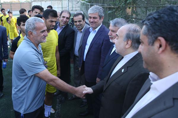 بازدید مسئولان ورزش کشور از تیم های ملی ناشنوایان 3