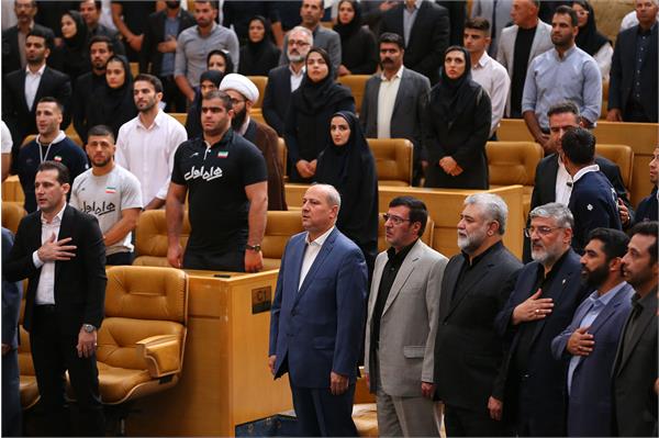 مراسم بدرقه کاروان ورزشی اعزامی به بازی های آسیایی و تقدیر از قهرمانان کشور 30