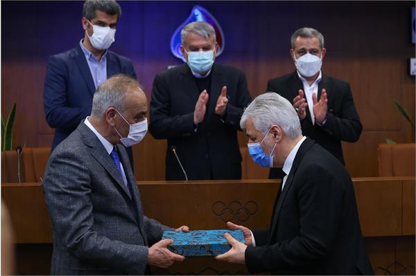 دیدارهای ریاست کمیته ملی المپیک در کشور عراق 76