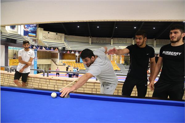 بازدید از اردو تیم ملی کشتی و فدراسیون زورخانه ای 18