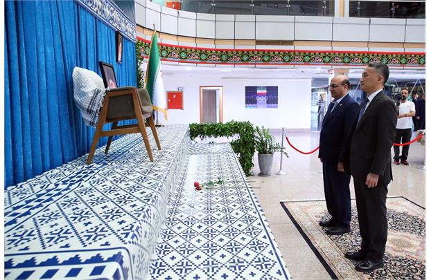Japanese Ambassador Pays Tribute to the Late Supreme Leader at NOC