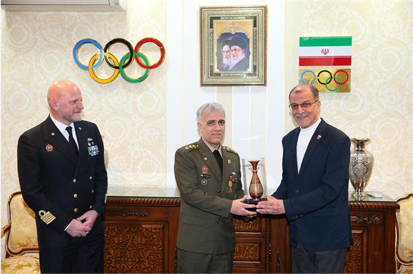 دیدار ریاست کمیته ملی المپیک با دبیرکل سیزم 1