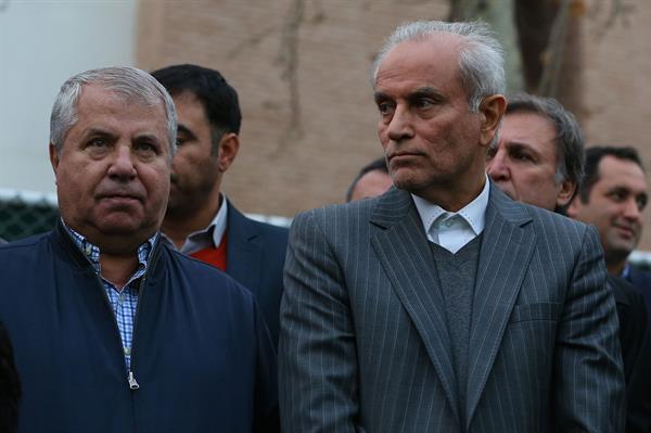 بازدید مسئولان ورزش کشور از تمرین تیم ملی فوتبال امید 7