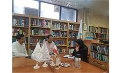 جلسه خانم کردبچه دبیر دپارتمان تاریخ شفاهی ورزش ایران با محققین