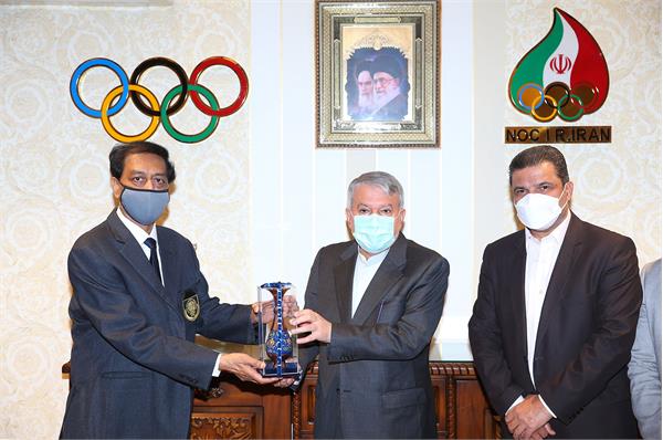 دیدار با رییس کنفدراسیون سپک تاکرا آسیا 7