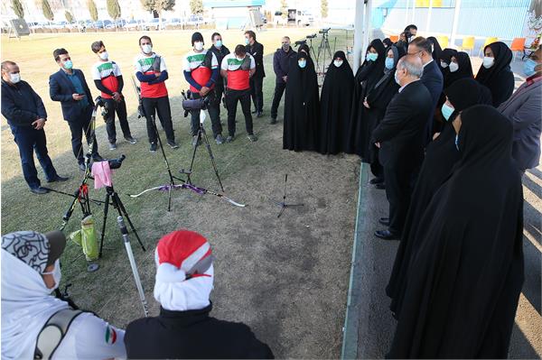 بازدید نمایندگان فراکسیون ورزش مجلس از اردوهای تیم ملی تیراندازی،قایقرانی و تیرو کمان 18