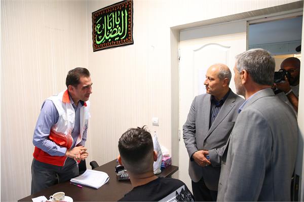 بازدید دبیرکل کمیته ملی المپیک از معاینات پزشکی کاروان اعزامی به بازی های آسیایی هانگژو 6