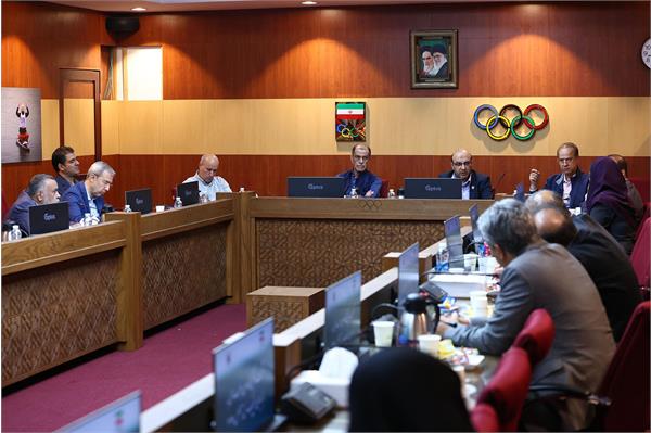 جلسه هماهنگی بازی های المپیک لس آنجلس 10