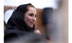 کنفرانس مطبوعاتی عضویت ثریا آقایی در کمیته بین المللی المپیک 8