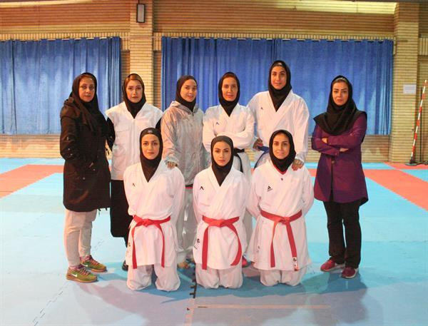 به منظور حضور در مسابقات جهانی و کسب سهمیه اسپانیا:تمرینات تیم ملی کاراته بانوان در آکادمی ملی المپیک پیگیری شد