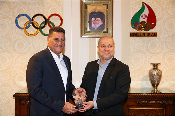 دیدار دبیرکل کمیته ملی المپیک با مسئولین کمیته ملی المپیک عراق 11