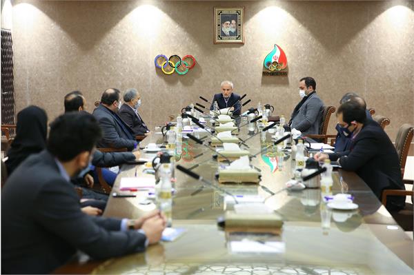 نشست کادر سرپرستی المپیک توکیو با فدراسیونهای کاراته، دوومیدانی و شمشیربازی 10