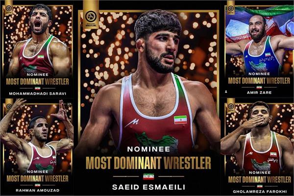 5 Iranian Wrestlers Nominated among UWW’s 2025 Best Wrestlers
