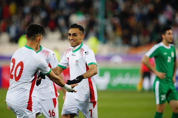 دیدار تیم ملی فوتبال المپیک ایران با ترکمنستان 17