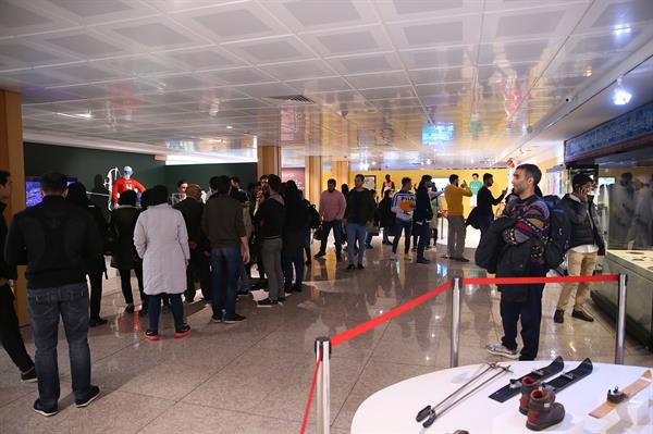 بازدید دانشجویان دانشگاه علامه طباطبایی از موزه المپیک 2