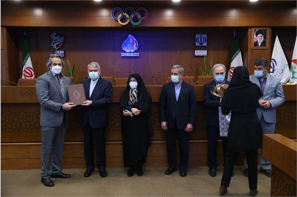 مراسم تقدیر از بازنشستگان کمیته و آکادمی ملی المپیک 38