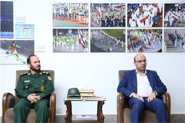 عقد تفاهمنامه همکاری کمیته ملی المپیک واداره ورزش و آمادگی جسمانی نیروهای مسلح 8