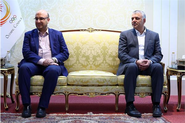 دیدار ریاست و دبیرکل کمیته ملی المپیک با وزیر ورزش تاجیکستان 10