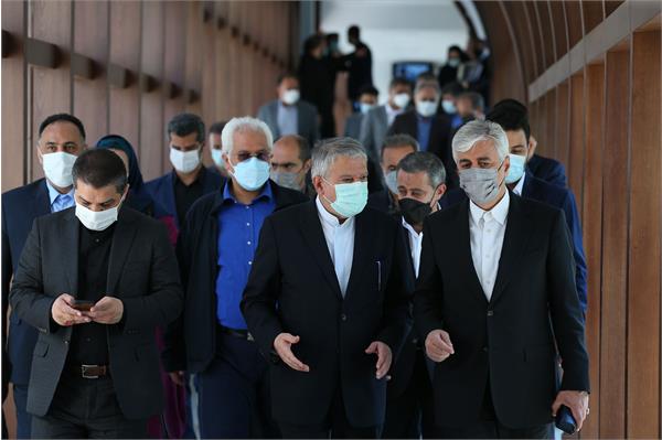 بازدید وزیر ورزش و جوانان از آکادمی ملی المپیک و افتتاح سالن فانکشنال 4