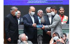 آیین رونمایی از تندیس مدال آوران المپیک و پارالمپیک 35