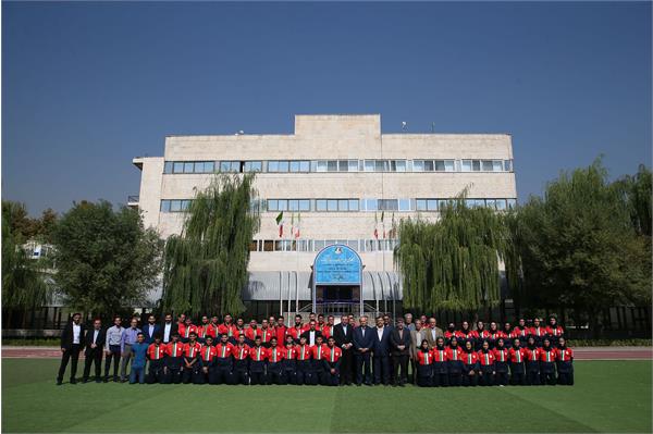 مراسم بدرقه کاروان ورزشی کاراته اعزامی به بازی های جهانی 28