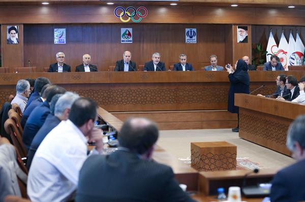 بازدید مدیران کل تربیت بدنی سراسر کشور از موزه و نشست صمیمی با ریاست کمیته ملی المپیک 17